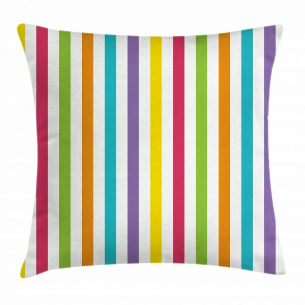 Multicolor minimal design graphic Abstract Minimal Nature Design Throw Pillow Abstract 18x18 